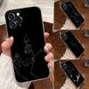 Сексуальный Чехол с Линейным Рисунком Влюбленная Пара Поцелуй Для Apple iPhone 17 16 15 14 13 12 11 Pro Max 16 Plus 16E 17Air 17Pro Чехол для Телефона Силиконовый