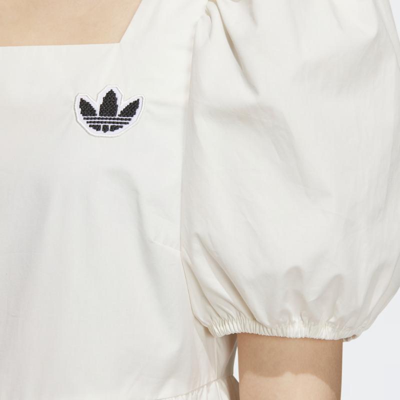 adidas Оригинальное платье 'Королевство Обезьян' Белое Женское IP1772