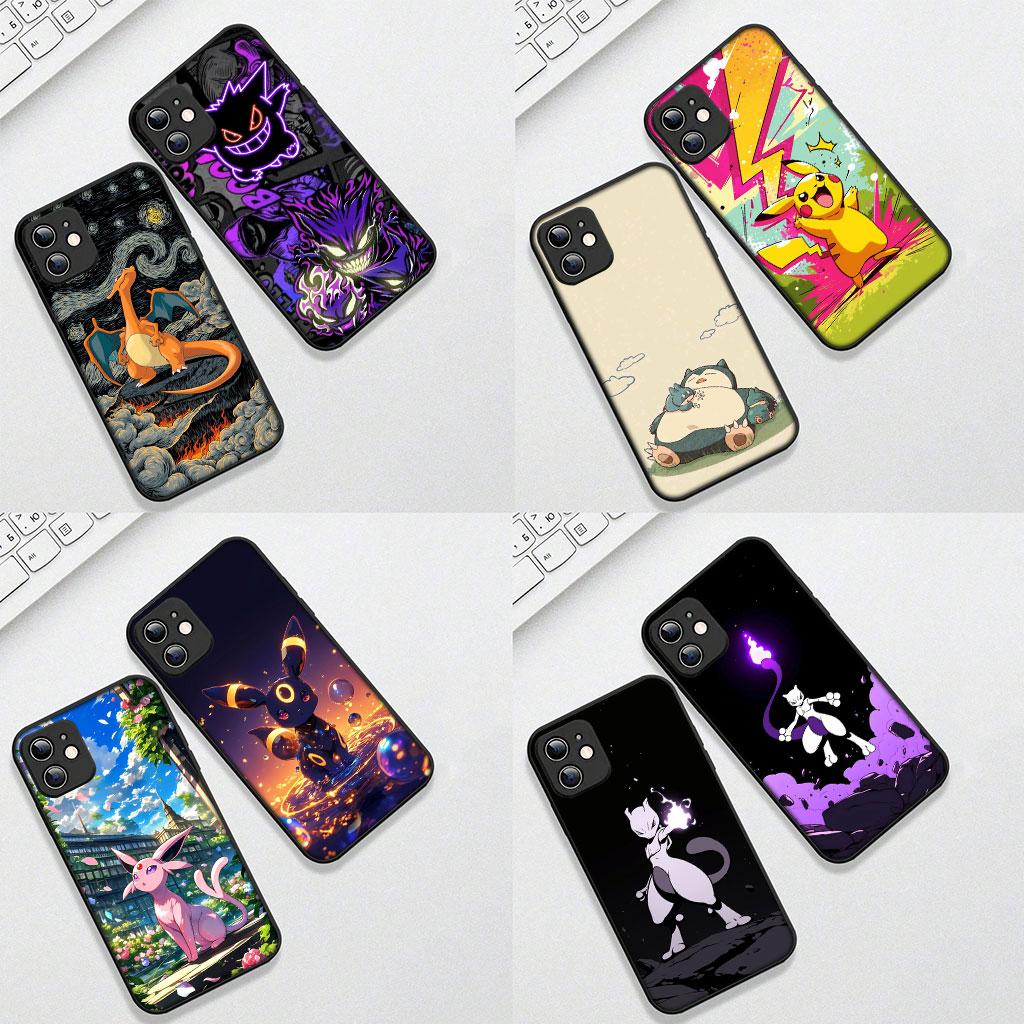 Чехол для телефона P-Pikachus Charmander P-Pokemons GO для Apple iPhone 13 12 Mini XS 11 Pro Max 7 8 Plus + XR SE 2022 2020 SE3