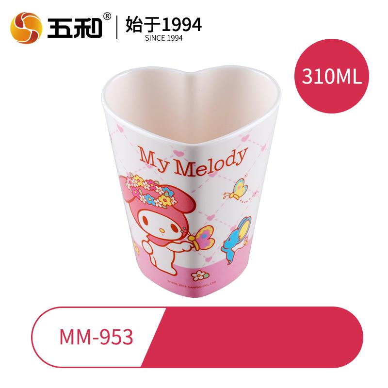Для детской посуды Sanrio My Melody Без BPA Тарелка для салата Обеденные тарелки Салатница Мультяшная кружка для воды Ударопрочная посуда