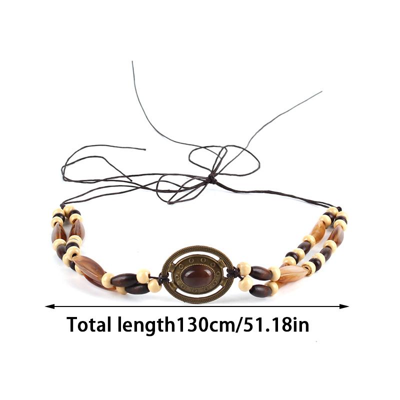 Men Women Hat Belts Braid Hat Bands Adjustable Cowboy Hat Accessories Classic Cowboy Hat Bands