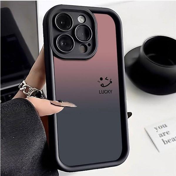 Чехол для телефона iPhone 11 Pro с постепенно меняющимся смайликом, новый, для Apple 11 Pro Max, мужской и женский, простой, с мелкими отверстиями, противоударный