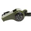 Survival Gear Whistle Compass Thermometer