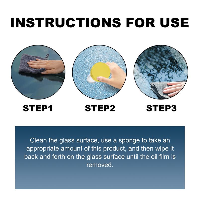 Очиститель масляной пленки на лобовом стекле. Удаление масляной пленки на окнах автомобиля. 100 мл. Эффективный очиститель масляной пленки на лобовом стекле автомобиля.