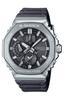 Часы Casio Полностью металлический хронограф с прочным и надежным силиконовым ремешком серебристого цвета G-Shock Мужские GMC-B2100Y-1AJF, Bluetooth, Солнечная батарея, Ремешок,