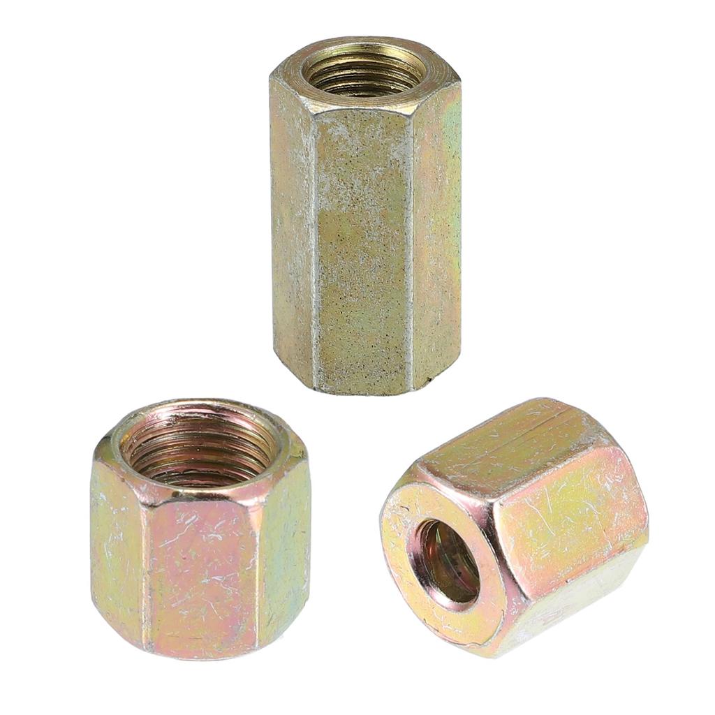 uxcell Motorcycle Brake Line Tube Fittings Brake Line Union Durable Brake Pipe Connector 4.8mm Hydraulic 35pcs