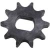 08B Модель 10 зубчатая цепная звездочка для постоянного магнита двигателя постоянного тока 12x17 мм