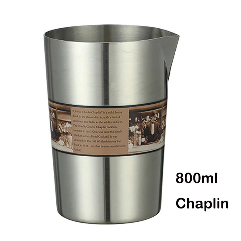 Стакан для смешивания из нержавеющей стали объемом 800 мл, который предпочитают как профессионалы, так и любители. Создавайте свои собственные фирменные коктейли.