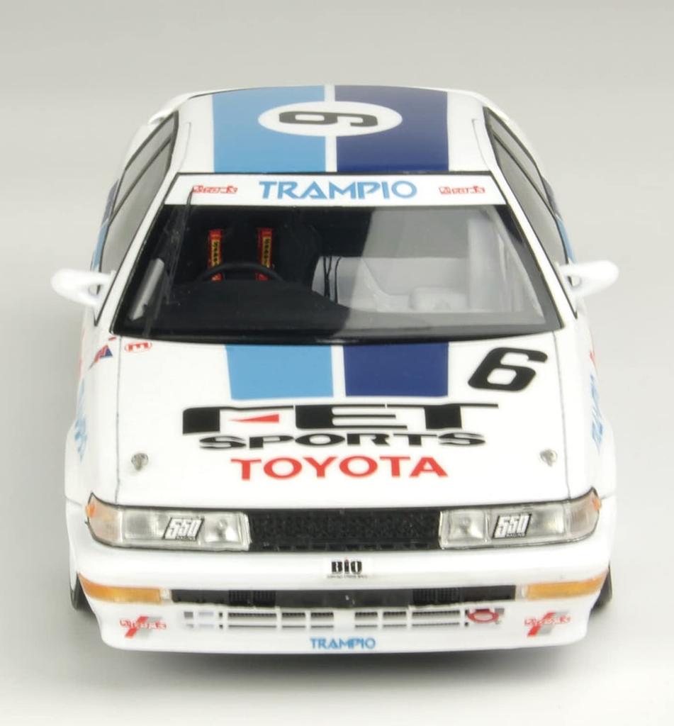 Серия 'Гоночные' Toyota Corolla Levin AE92 1989 JTC SUGO Пластиковая модель Kit PN24039 PLATZ/NuNu 1/24 (Формованный цвет)