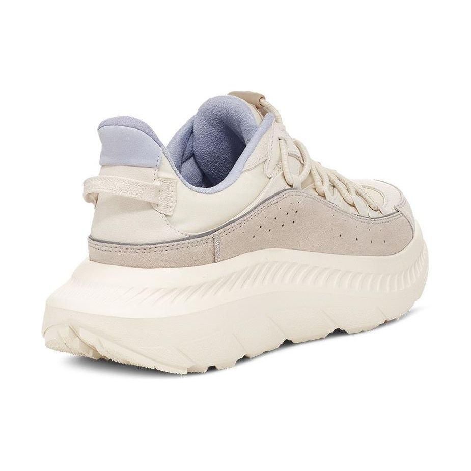 UGG Cow Split Leather Durable Low-Top Casual Shoes Men Sneakers Jasmine-White 1152960-JMN