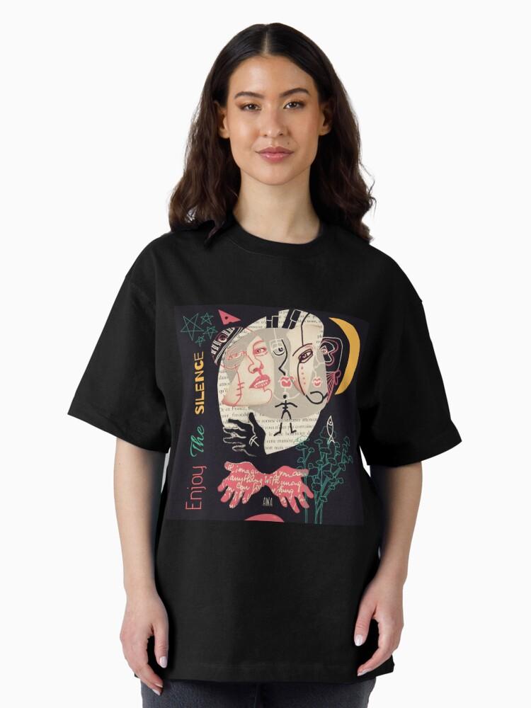 Enjoy the silence Oversized T-Shirt
