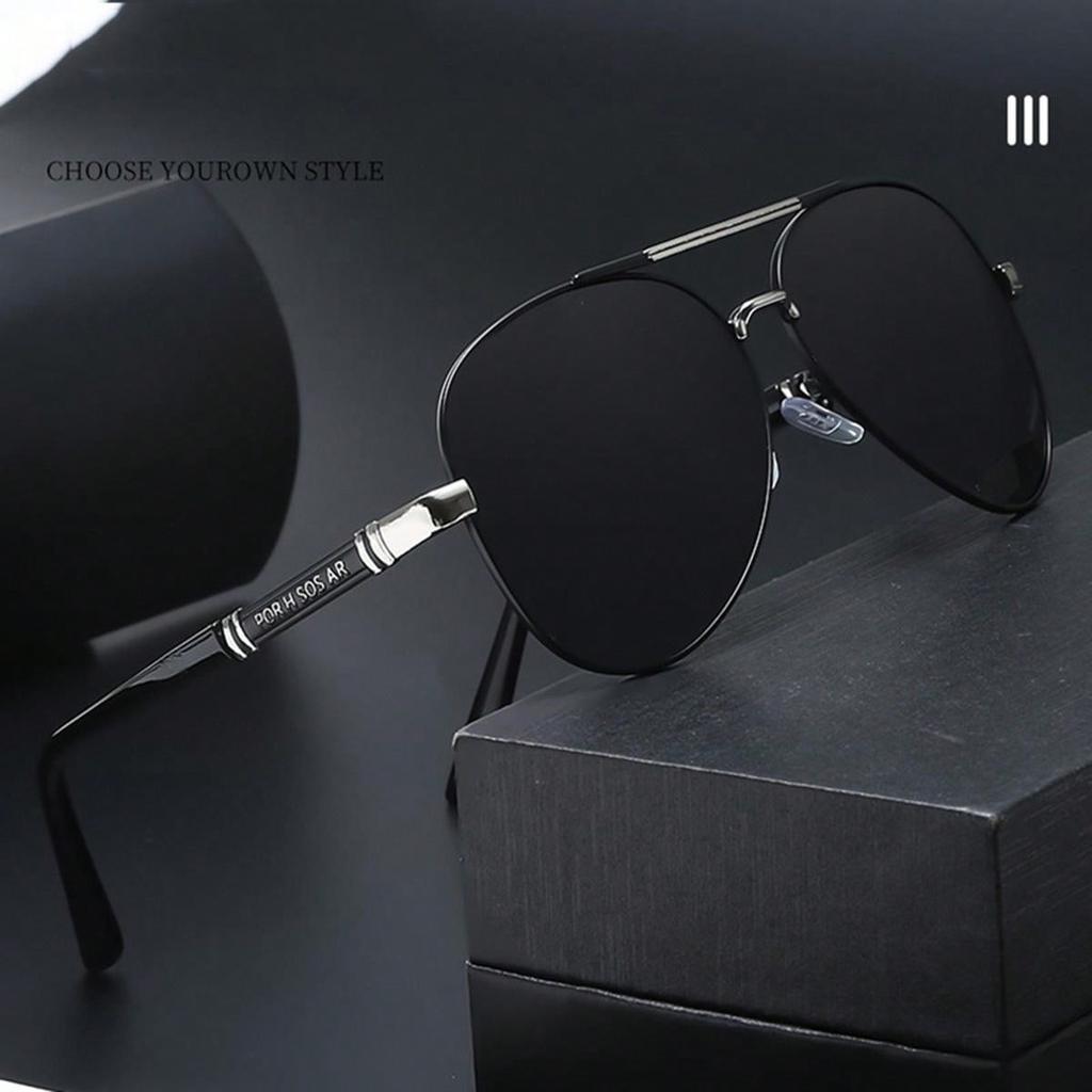 Солнцезащитные очки оверсайз для мужчин, для улицы, 100% защита от УФ-лучей, легкая оправа