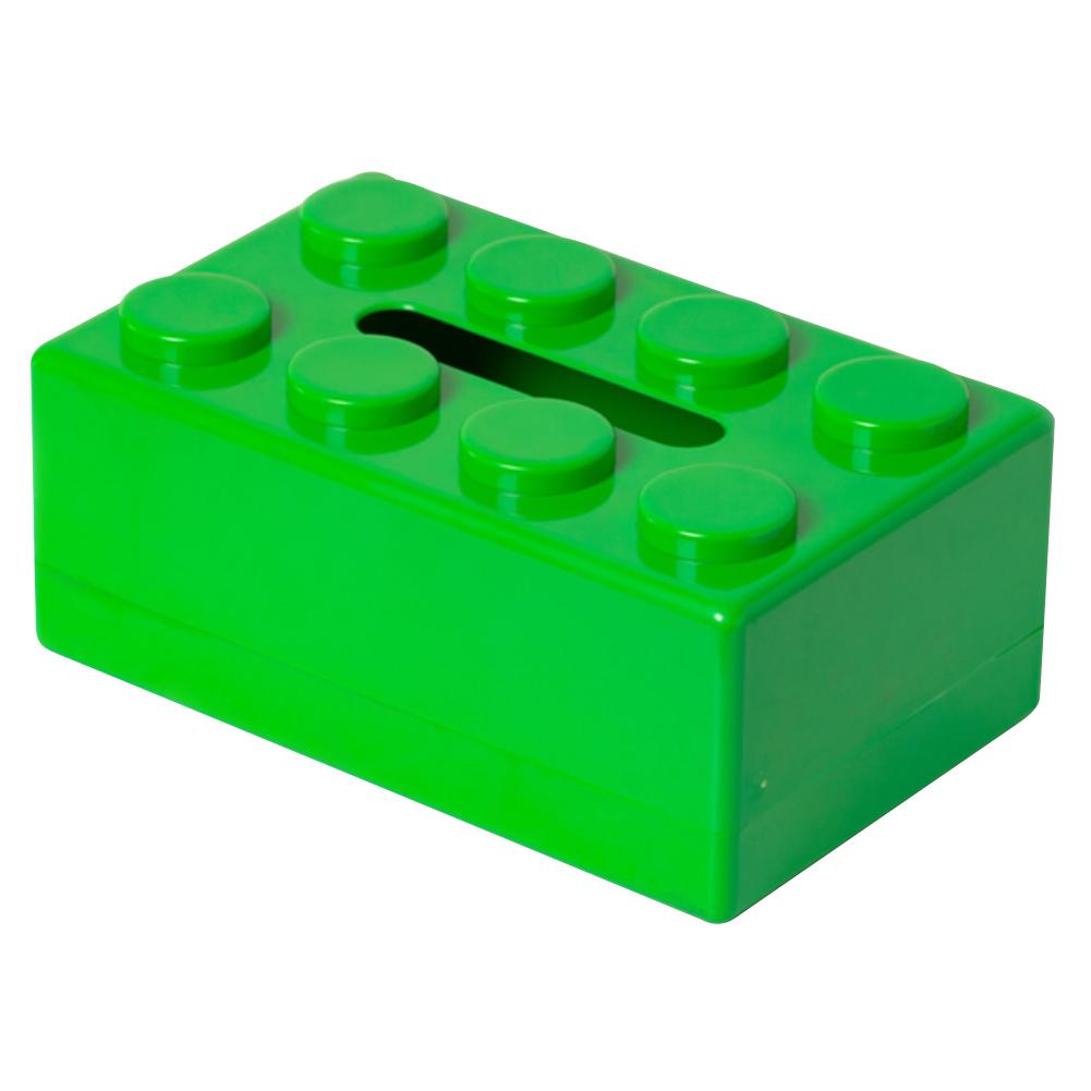 Креативный строительный блок диспенсер для салфеток для лица милый чехол для салфеток коробка для хранения салфеток для гостиной спальни ванной комнаты домашнего офиса