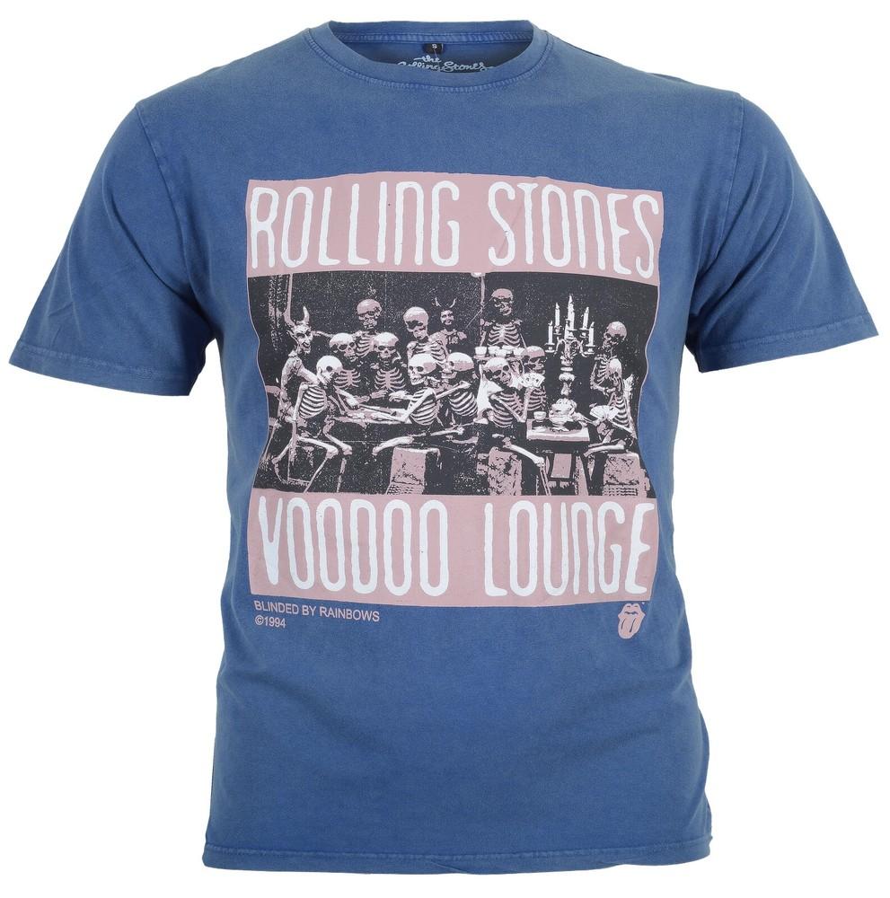 Официальная футболка Rolling Stones Voodoo Lounge Черепа Премиальная футболка с эффектом stone wash НОВАЯ