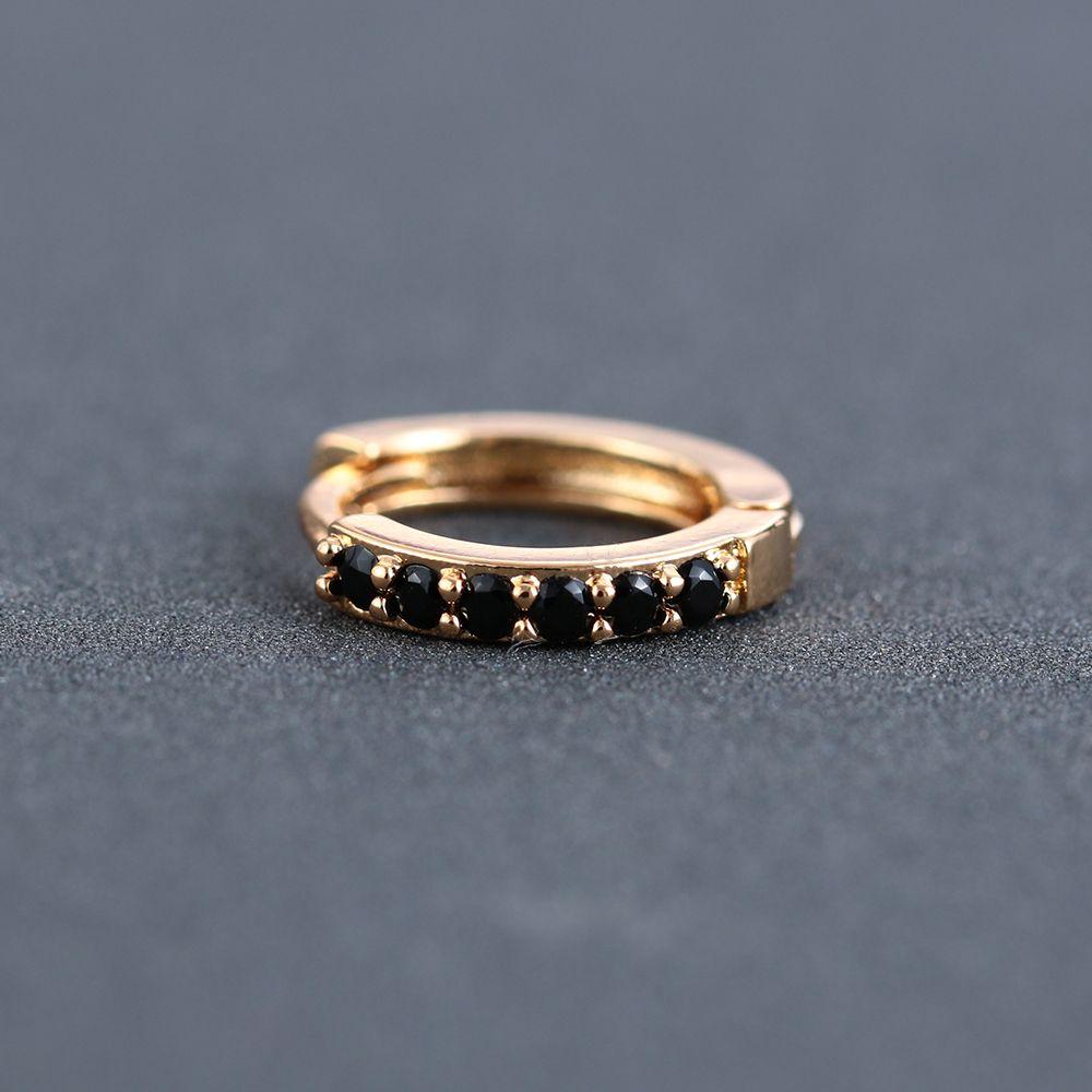 Daith Conch Snug Nose Ring CZ Ear Piercing Zircon Ear Stud Colorful CZ Earrings Cubic Zirconia