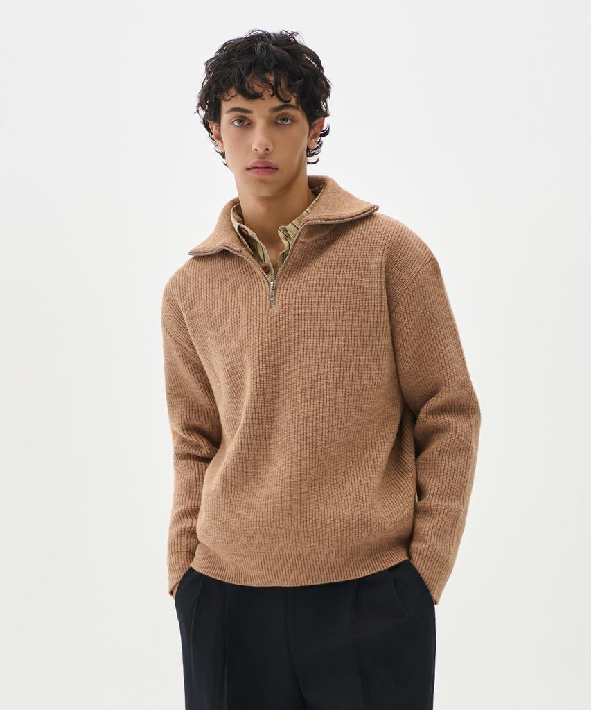 TRADCLUB Half-Zip Knit (5 Colors) (Type A)