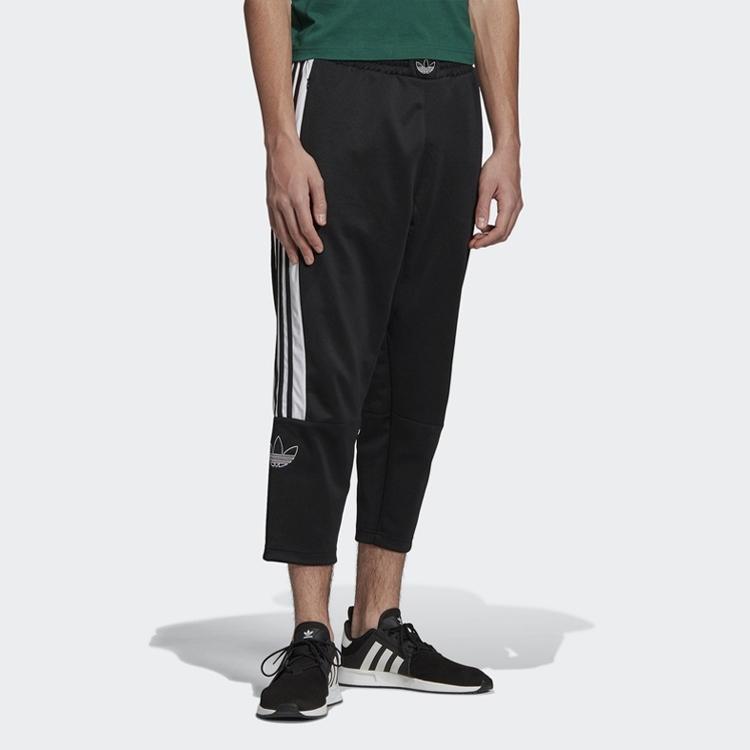 Adidas Брюки Originals Trefoil Sprt 7/8 Мужские брюки черные FK9999