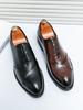 Оригинальный дизайн, мужские кожаные туфли класса люкс, деловые, офисные, оксфорды, туфли для ужина, туфли для жениха и невесты
