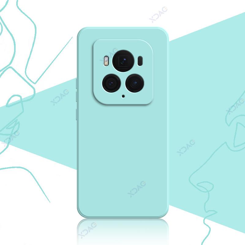 Роскошные двухслойные чехлы для Honor Magic6 Magic 6 Pro Ultimate 6Pro 6Ultimate 5G Square Liquid Silicone Phone Armor Coque