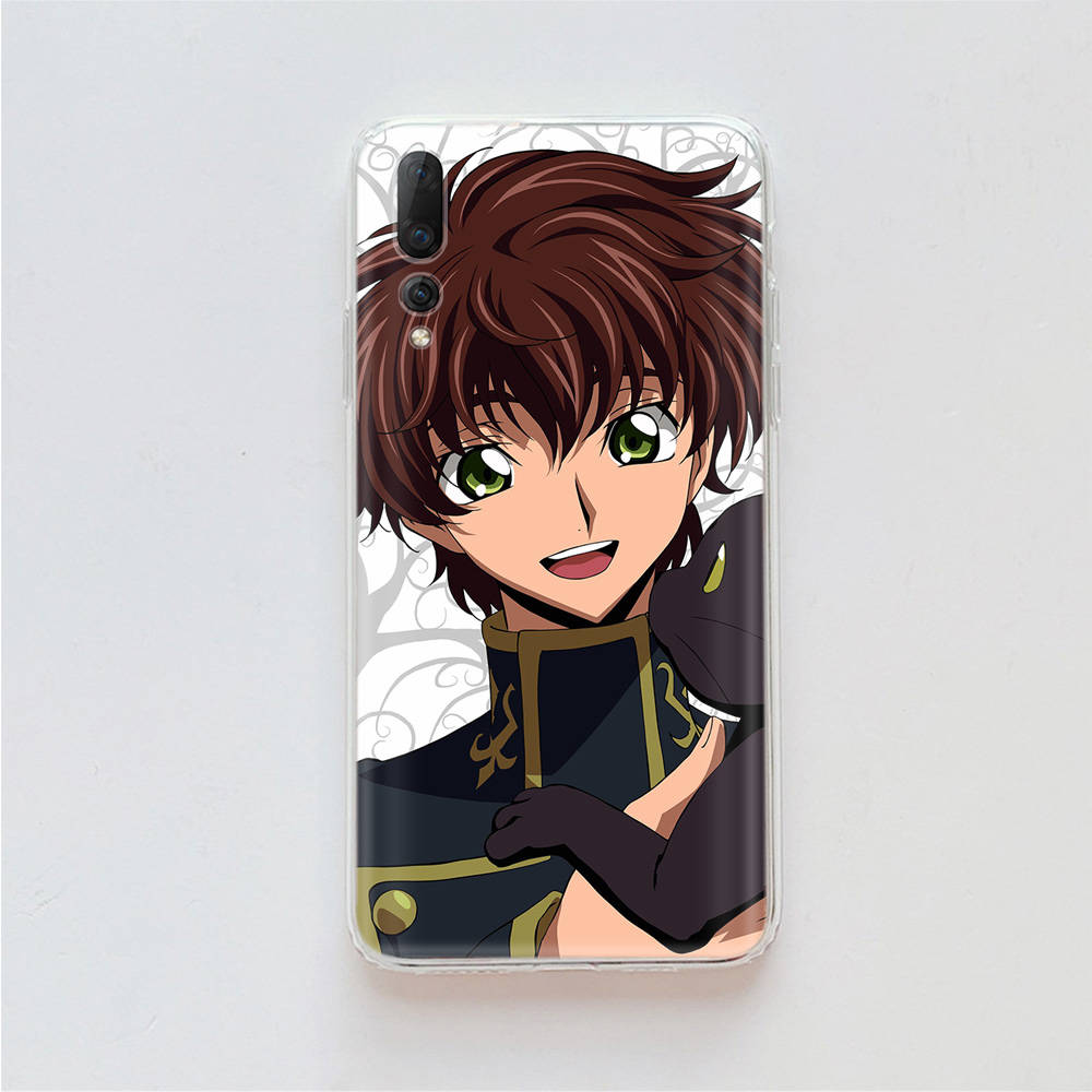 Code Geass TPU Case for iPhone XR 7 8 14 15 11 12 13 X XS Pro Max Xiaomi Redmi 13C Note 9 Samsung A22 S23 S24 Ultra Plus VIVO