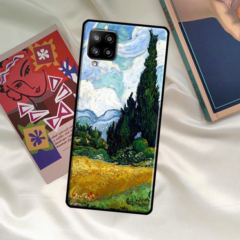 Чехол Винсент Ван Гог для Samsung Galaxy A33 A13 A36 A56 A23 A52 A32 A12 A54 A34 A14 A16 A26 A53 A15 A35 A55