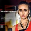 with Mic Neckband Headphones Waterptoof Sports Headsets Wireless Bluetooth Earphones  Sports
