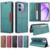 Magnetic Flip Leather Phone Case On For Funda Oppo A5 A5X A5 Pro A3 Pro A3 A3x A40 4G 5G A40m A5m Card Slots Coque Wallet Cover