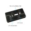 Quick Release Plate PU40-100 Quick Shoe Plate Aluminum Tripod Plate With 1/4'' Screw QR Adapter for DSRL BallHead Camera Tripod