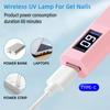 Hand-held Nail Phototherapy Lamp Portable Mini Nail Dryers  Manicure Tool Equipment