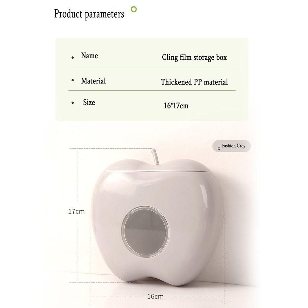 Новый настенный органайзер для одноразовых пакетов-пленки, кухонное хранение, коробка для хранения свежей пленки, контейнер для свежести