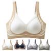 Lady Bra Seamless Thin Push-up 3D Full Cup Wide Shoulder Strap Anti-Sagging Supportive Lifting Shaping Sport Full Coverage Bra