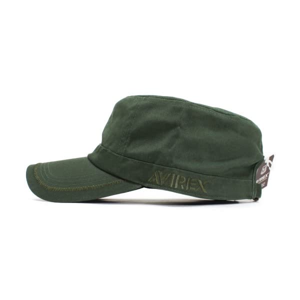 AVIREX Avirex Work 2 Размера Плюс Модная Подарочная Кепка, В наличии, Размер, НУМЕРАЦИЯ, Мужская, Популярный, Бренд, Для улицы, (M, Стандартный/Хаки)