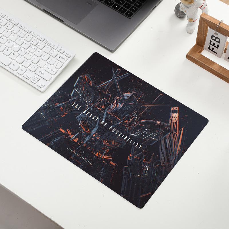 Gundam Anime Mouse Pad: Small Desk Mat with Precision-Locked Edges