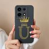 Для Infinix Note 30 Pro Vip 30i Чехол Корона 26 Букв Улучшенная Защита Камеры Мягкий Чехол из Жидкого Силикона Для Infinix Note30 30Pro