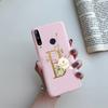 Чехол для Huawei Y7P Y6P Милые буквы Мягкий силикон Задняя крышка Для Huawei Y8P Y7P Y6P Y5P Чехлы для телефонов Y 6P Y 7P 8P Y 5P 2020 Чехол