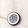 Circular Temperature Humidity Meter  Alarm Clock Electronic Clock  Greenhouse