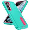 Pc Silicone 2 In 1 Cell Phone Armor Case For Samsung Galaxy S23 Ultra 5g S23 Plus S 23 Stand Holder Protective Cover