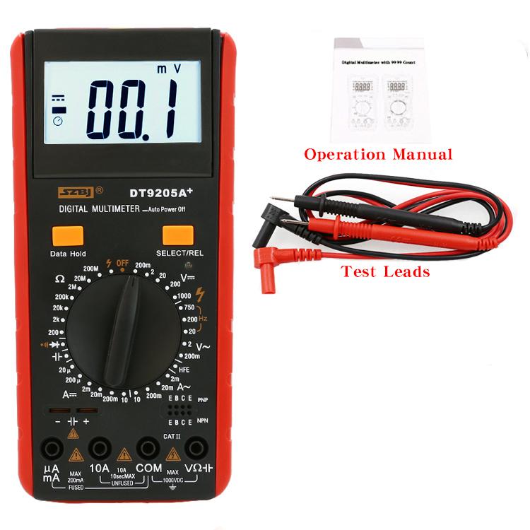 SZBJ BM9205A+ High Precision Electronic Multifunction Digital Multimeter