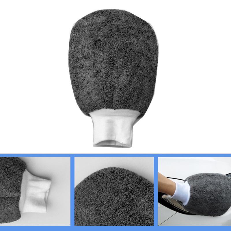 9 шт./компл. инструменты для автоматической чистки, полотенце из микрофибры, щетка для автомобильных шин, мягкая впитывающая перчатка, набор для мытья автомобиля и мотоцикла