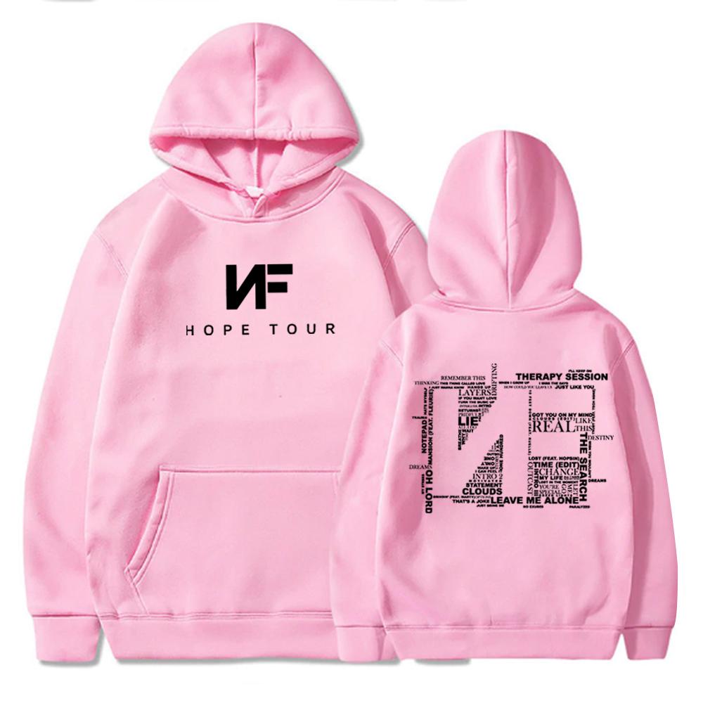 Nf Hope Tour Hoodie Nf Merch Nf Music Album Hoodie Gift for Nf Fan Pullover Tops Streetwear