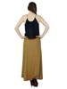 Bimba Women Rayon Maxi Skirt with Long 2 Slits