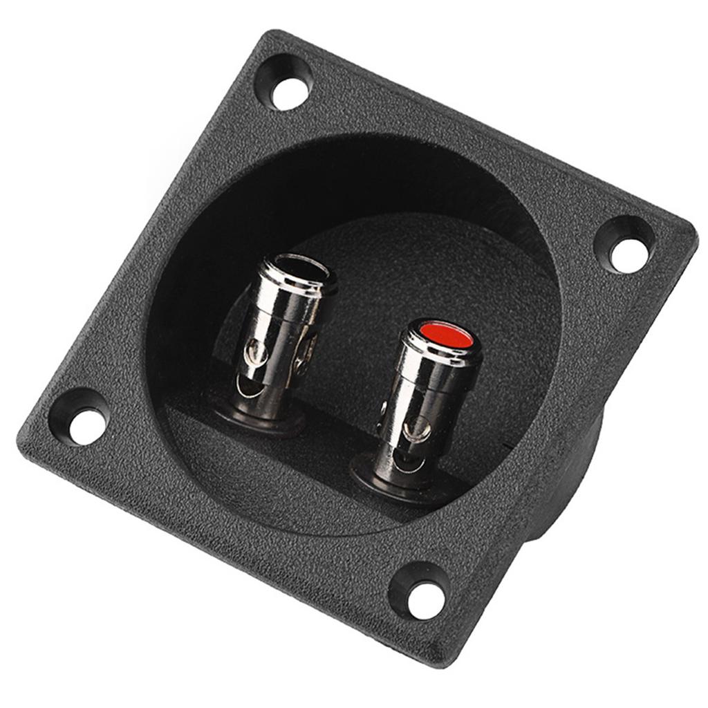 Акустическая клеммная коробка Push Spring Type 2 Binding Post Cable Connector Акустические компоненты