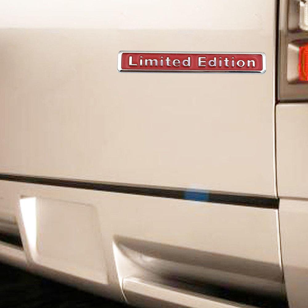 1 шт. Ограниченная серия наклеек для стайлинга автомобиля, наклейка на значок автомобиля, декоративная наклейка на багажник автомобиля, красная наклейка на автомобиль, внешние аксессуары