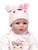 Мягкая силиконовая имитация куклы NPK Baby Doll