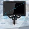 1200X Zoom 12MP HD 7‘’ Digital Microscope Electronic Microscopes Camera Magnifier LCD Display With Base