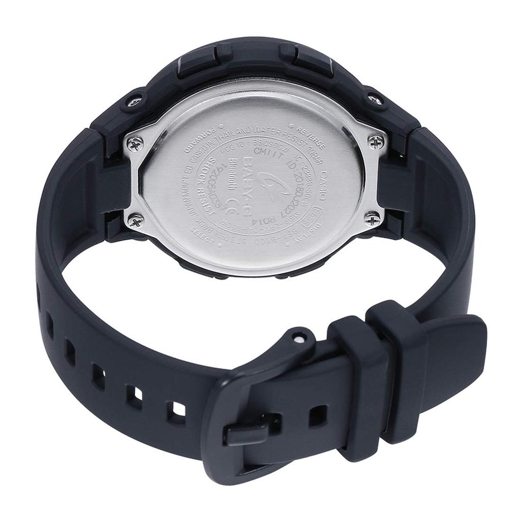 Casio BSA-B100-1A Baby-G Черные Женские Аналогово-Цифровые Повседневные Кварцевые Часы