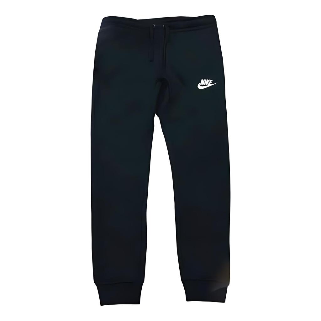 Nike Мужские вязаные спортивные штаны Черные Умеренно прямые 934561-010