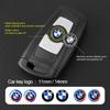 11/14 мм Логотип на автомобильный ключ Эмблема из алюминиевого сплава Для F12 F13 G30 G32 F34 F40 F45 F46 X1 X2 X3 X5 X4 X6 X7 F25 F26 G06 G05 E46 E90