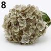 Artificial Flower 3D Faux Blossoms Reusable Fake Flower with Stem for Living