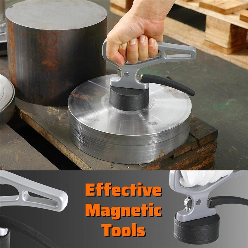 Магнитный захват AAAF, Подметальная машина с подъемным магнитом из нержавеющей стали, Для сварки, Разделения металла, Резки, Микрорегулируемый